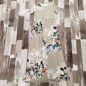 Floral maxi dress